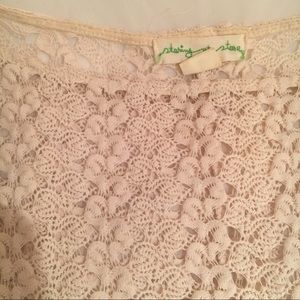 Andalusia Oversized Lace Shirt main image 0